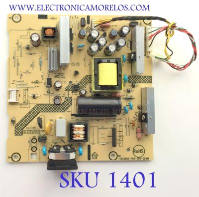 FUENTE DE PODER PARA MONITOR BENQ / NUMERO DE PARTE GE161QQAB / 715G5665P06-000-003M / 4848079P0104 / MODELO GL2760-T